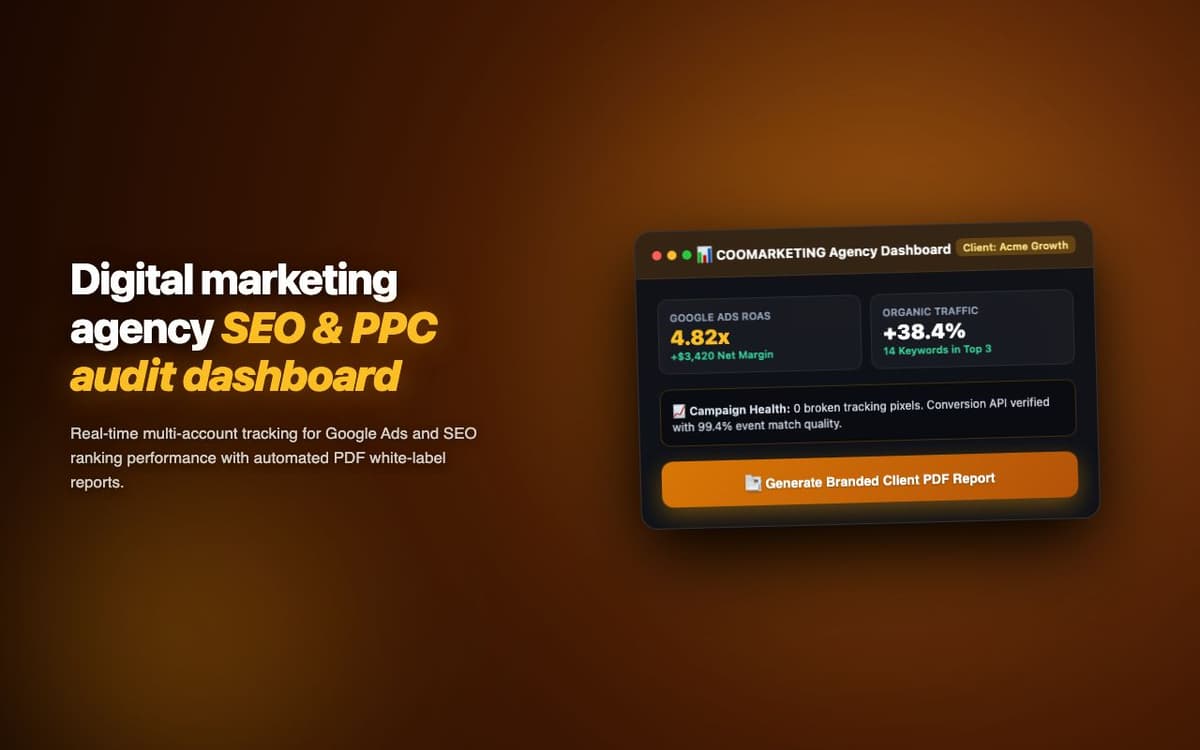 CooMarketing — Social Media Marketing Automation Chrome Extension